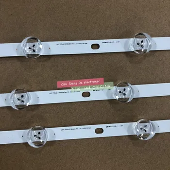 

3 PCS 6/7LED 590mm LED backlight strip Replacement for LG 32LN5100 32LN545B Innotek POLA2.0 32 inch A B type HC320DXN