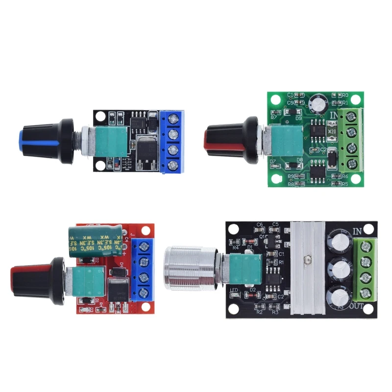 TZT DC 1,8 V-35 V 2A 3A 5A 10A 30 W 80 W PWM Motor Drehzahlregler Niederspannung Motor Drehzahlregler PWM Einstellbares Antriebsmodul – Detail 8