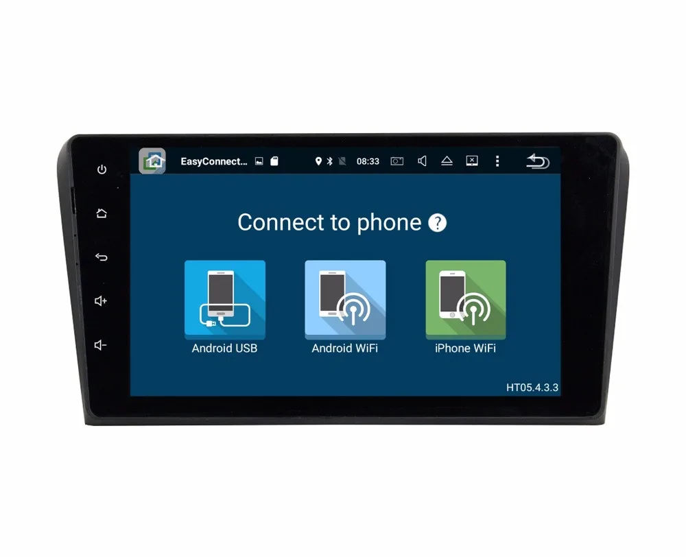 Excellent 9" Octa Core Android 9.0 Car GPS radio Navigation for Mazda 3 2004-2009 with 4G/Wifi DVR OBD 1080P 5