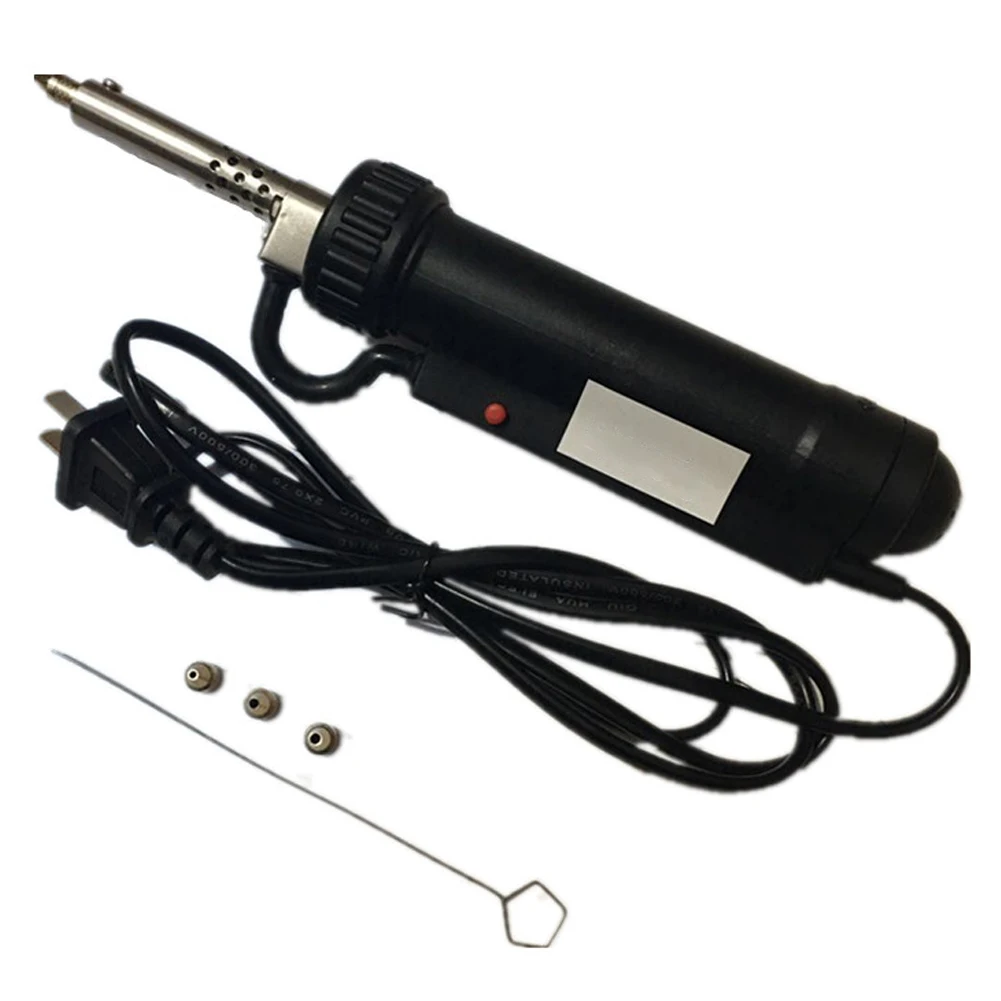 

30w 110v Electric Vacuum Solder Sucker Iron Tool Desoldering Pump Iron Gun Soldering Tools Automatic Suction Tin Tools