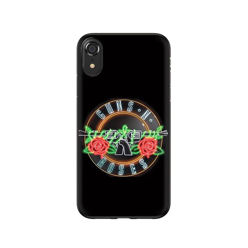 Силиконовый чехол для телефона EWAU guns N' Roses для iPhone 5 5S SE 6 6s 7 8 Plus X XR XS 11 Pro Max - Цвет: B9