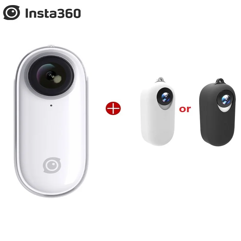 Insta360 GO новая Экшн-камера AI с автоматическим монтажом без рук Insta 360 Go самая маленькая стабилизированная камера для iPhone и Android - Цвет: Bundle 2