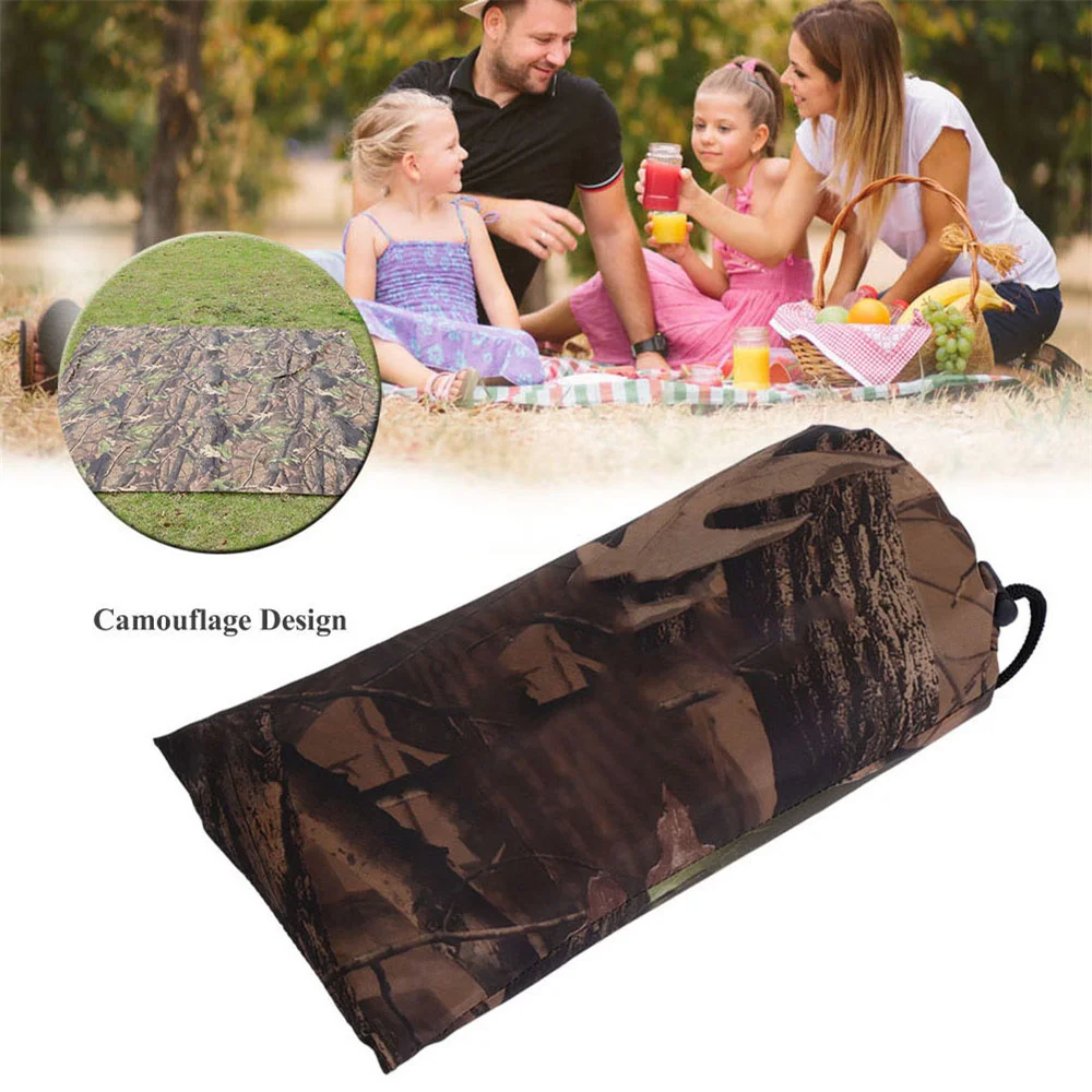 Waterproof Tactical Camouflage Tent Waterproof Cloth Sheet Canopy Awning Rain Cover Essential for Outdoor Hiking and Camping waterproof tarpaulin tarpaulin rain cover camping tent waterproof tarp camping canopy ultralight tarp