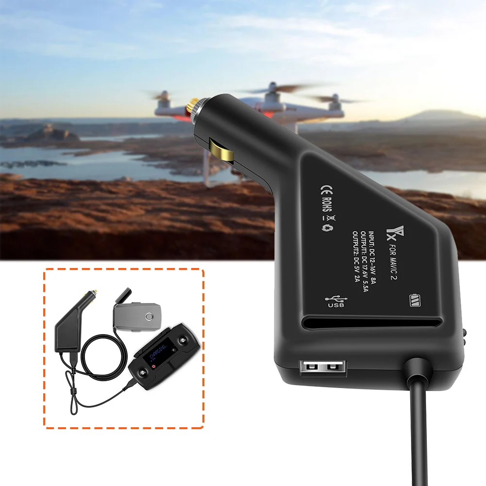 2 в 1 автомобильное зарядное устройство с USB портом|ЗУ и оборудование для
