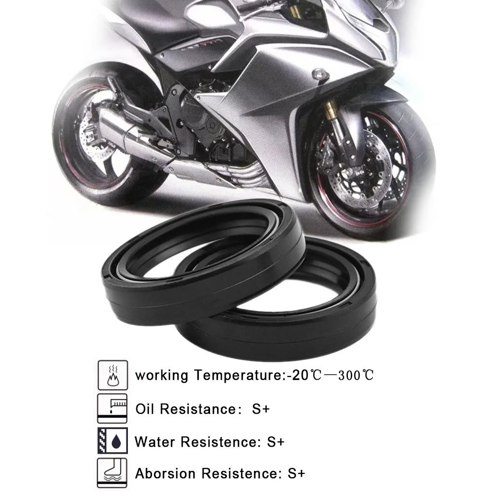 Передний демпфер вилки для XR250R VT750 ER-6N Ninja 650R AN400 XJR400 FZ400 R6 R1 Drag Star 41*53 41x53 8/10.5 |
