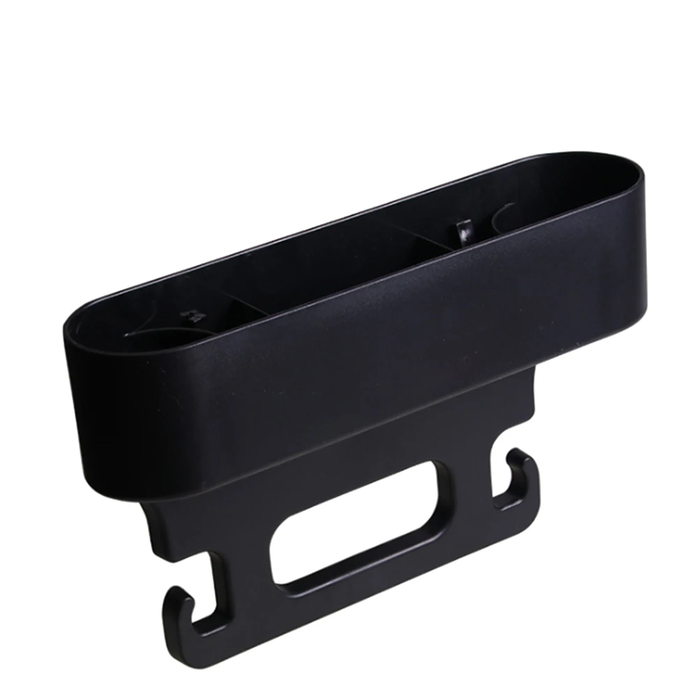 Black Car Seat Slot Storage Box Seat Clearance Clutter Rack Multi-Function Shelf Seat Back Hanger Usually Car storage box