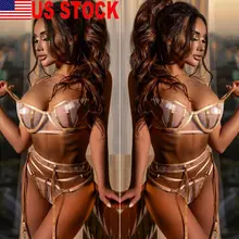 3 шт женское сексуальное кружевное белье бюстгальтер+ подвязка набор набедренных повязок леди изысканное нижнее белье пижамы