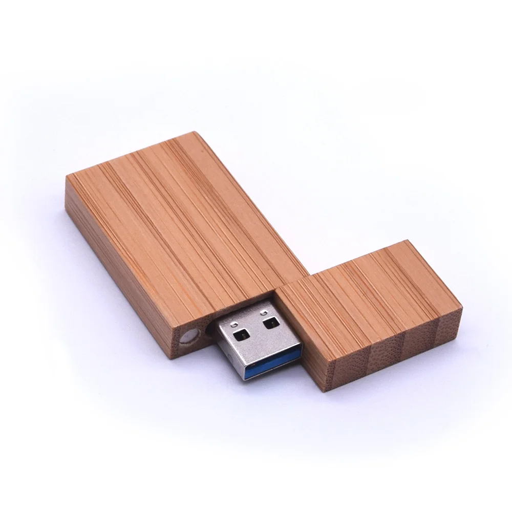 Деревянная USB флеш-накопитель с реальным объемом, Пользовательский логотип, ручка-накопитель с деревянной коробкой, 32 ГБ, 64 ГБ, 128 ГБ, USB 3,0, флешки, память USB - Цвет: Carbonized USB 3.0