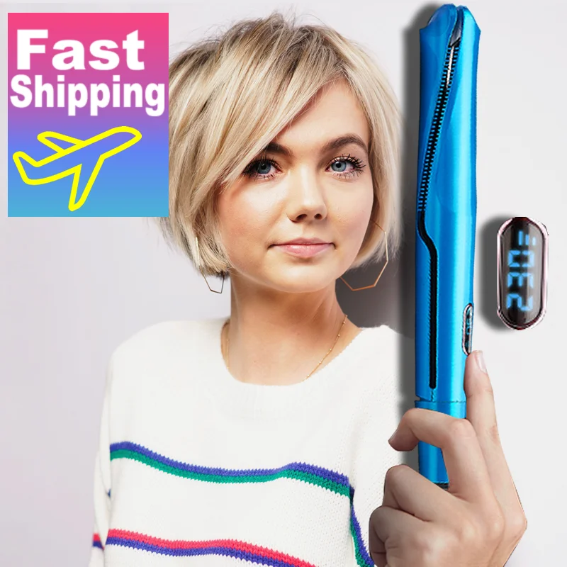 Профессиональный Выпрямитель для волос PTC утюжок укладки плоский с быстрым