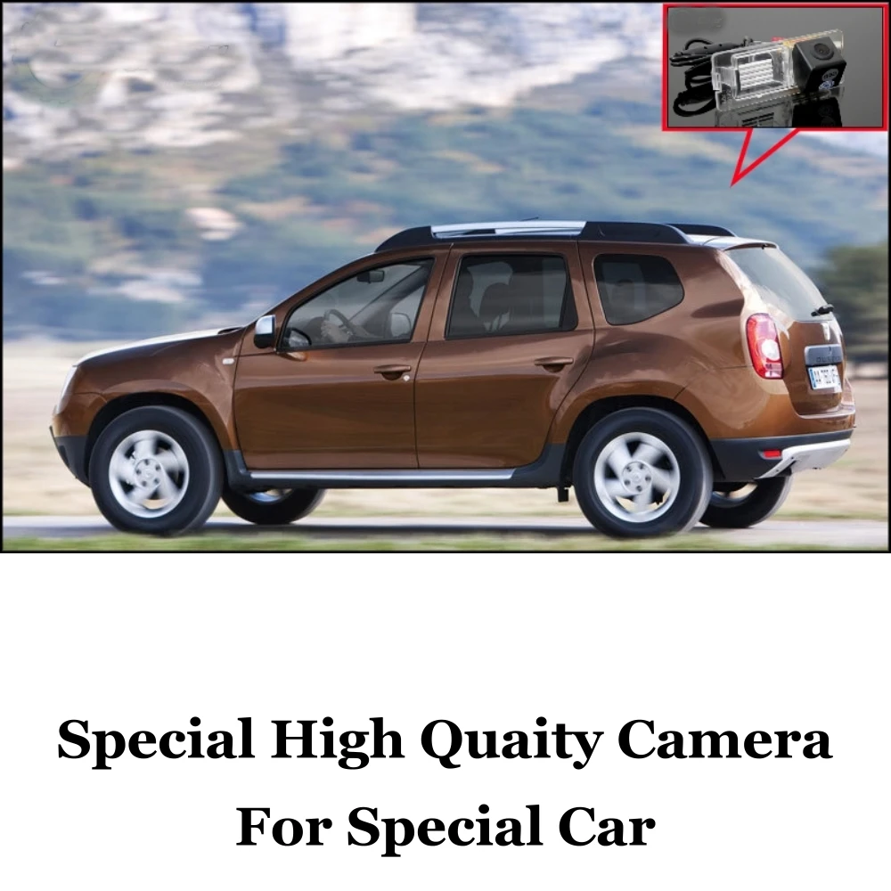 LiisLee Car Reversing image Camera For Dacia Duster 2009~2020 High Quality Night Vision HD WaterProof Rear View back Up CAM dgrdx
