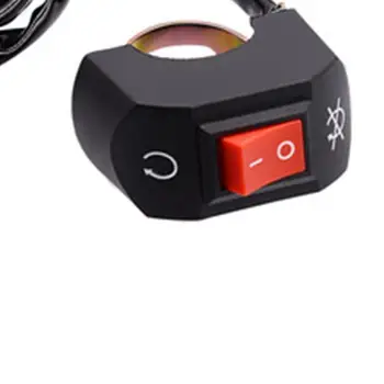 

Universal 7/8'' Motorcycle Atv Bike Horn Start On Off Button Kill Switch Waterproof Design Multiple Protection
