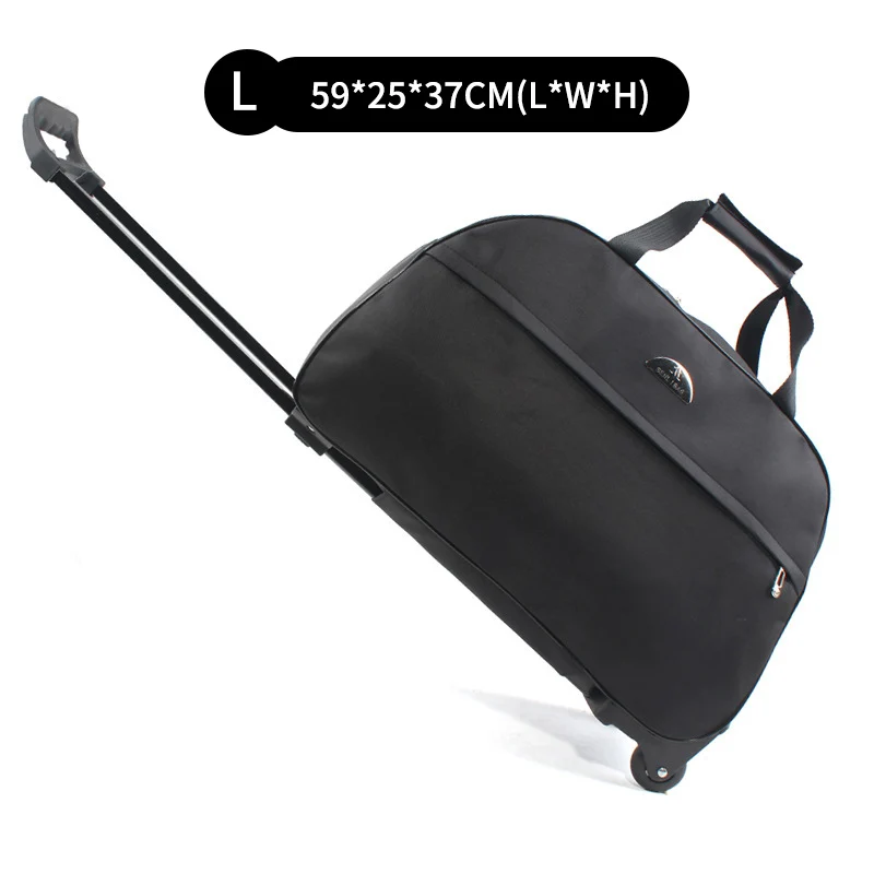 Portable Trolley Bag Rolling Suitcase Carry On Luggage Women Men