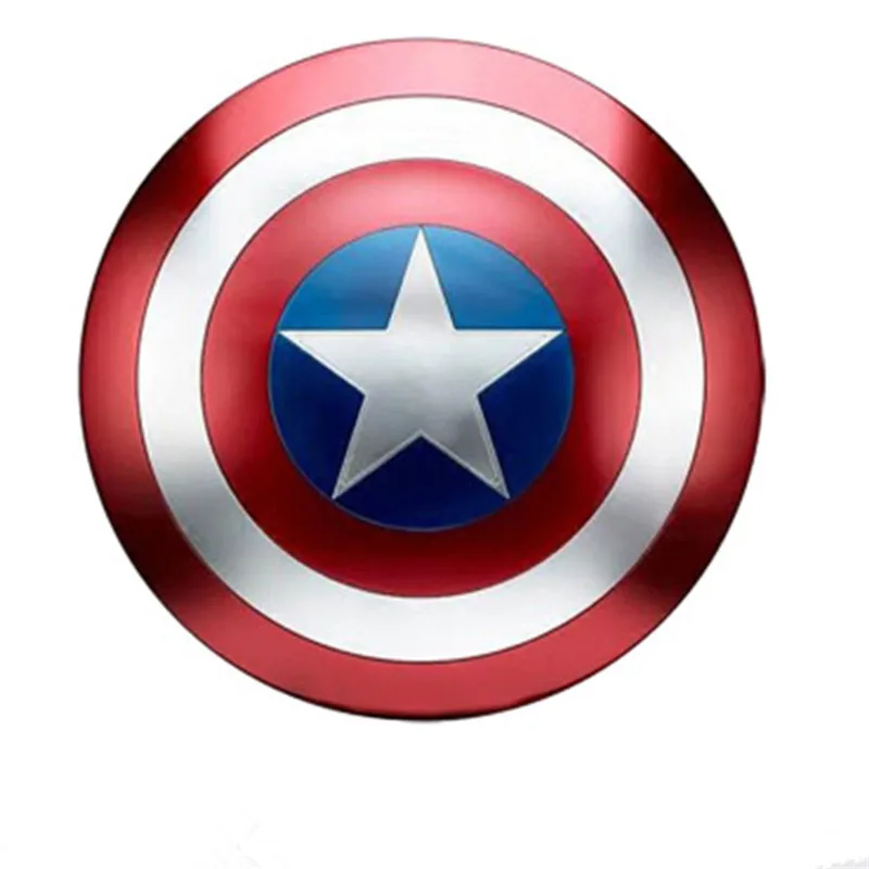 

Avengers End US Captain Shield 1:1 Steve Rogers ABS Plastic Shield Movie Cosplay Halloween Gift / Prop Decoration Industry