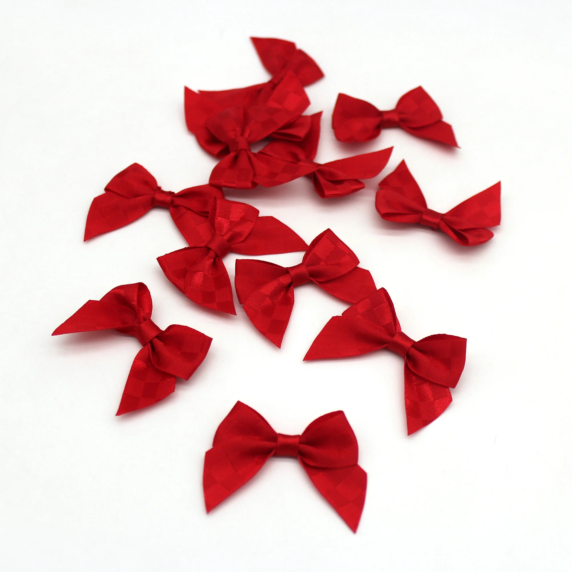 10 Lazos De Satén A Cuadros Rosa Y Blanco, 1.5 Pulgadas, Para Manualidades, Decoración De Regalos, Bodas, Pelo - Material Poliéster