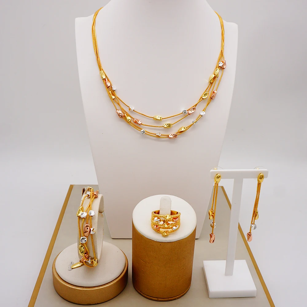 Luxury Wedding Dinner Jewelry Set 