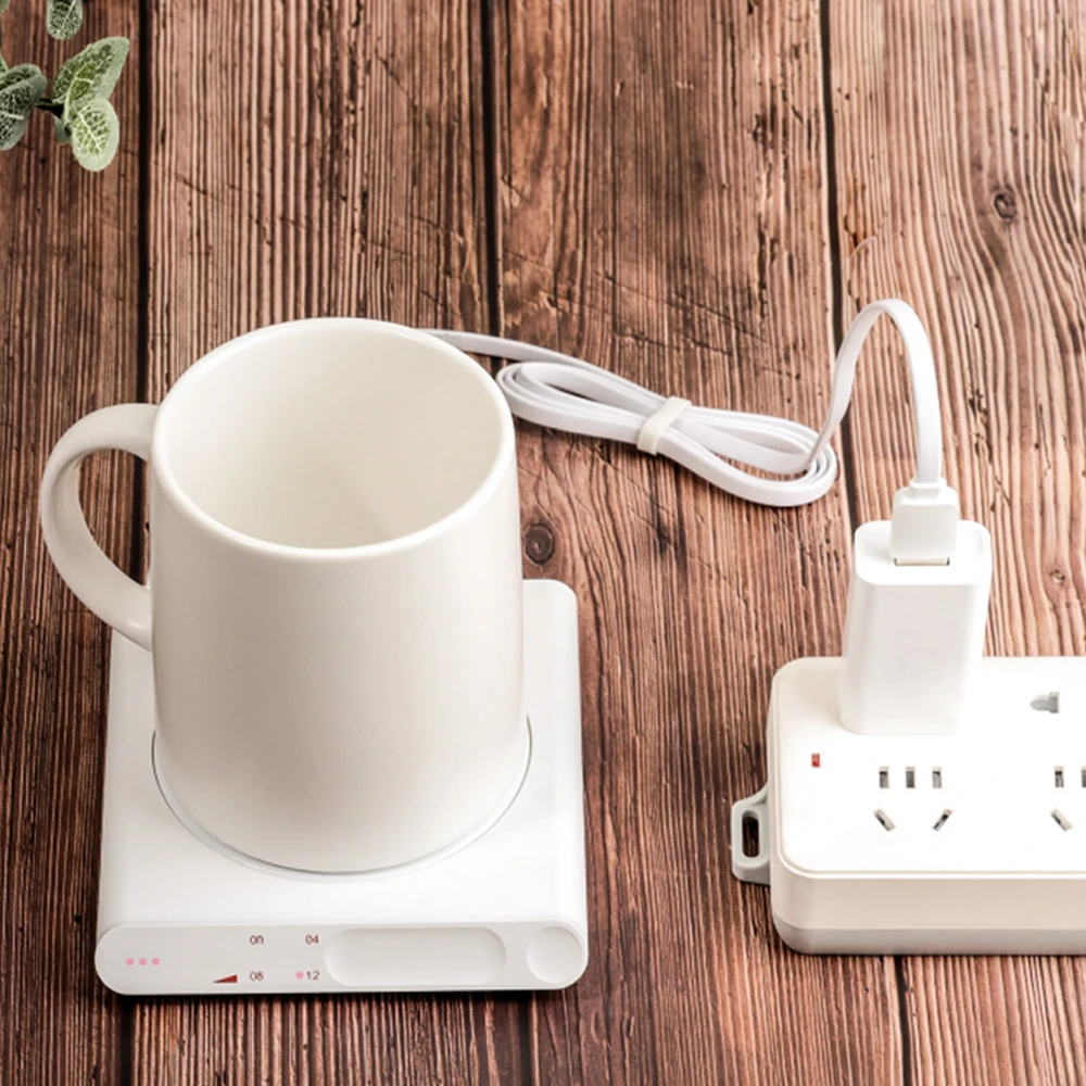 Xiaomi Mijia мини Подогрев подставки usb зарядка грелка Тепловая основа 3 уровня регулировки постоянной температуры для умного использования дома
