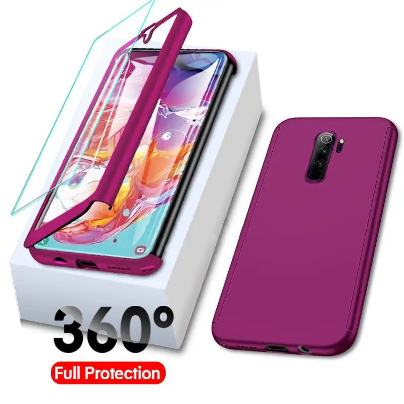 Чехол для телефона с полным покрытием 360 градусов Xiaomi Redmi Note 8 7 6 5 K20 Pro 5A 7A чехол Capas