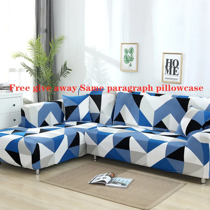 

Elastic Sofa Cover Stretch Sectional Corner Couch Cover Universal Cover for Living Room 1/2/3/4 Slipcover,L Shaped Need Buy 2pcs