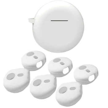 

AMS-Earphone Cover Ear Pads Case for Huawei Freebuds3 3 Pairs+1 Silicone Case Ear Cap In-Ear Eartips