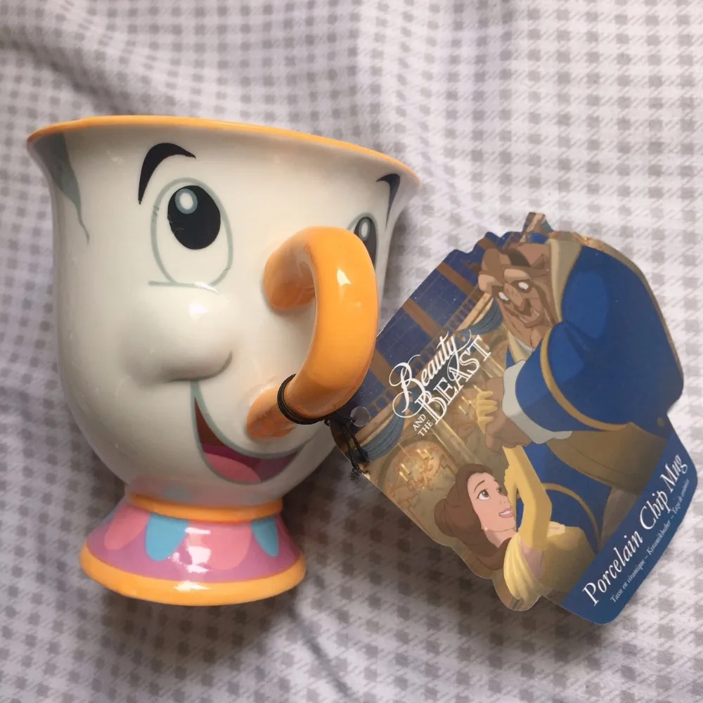 

New Beauty and the Beast Mrs Potts' son : Chip Cup Tea Set Coffee Cartoon Mug