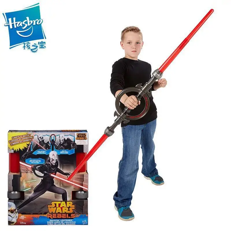 

Hasbro Star Wars Rebel Alliance Arbiter Two Lightsaber Boys Children's Toys Cosplay Gift Decoration Luminous Toys