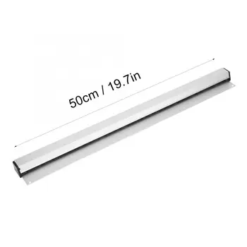 

Fridge Kitchen Organizer Aluminum Alloy Bill Folder Wall-Mounted Ticket Rack Holder Receipt Hanging Rack 50cm Dish Drying Rack