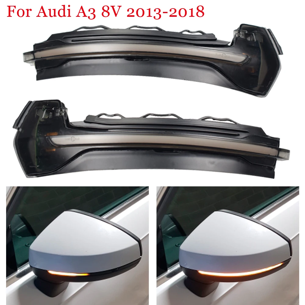 Светодиодный индикатор поворота для Audi A3 8V S3 RS3 S line 2013 2014 2015 2016 2017 | Автомобили и