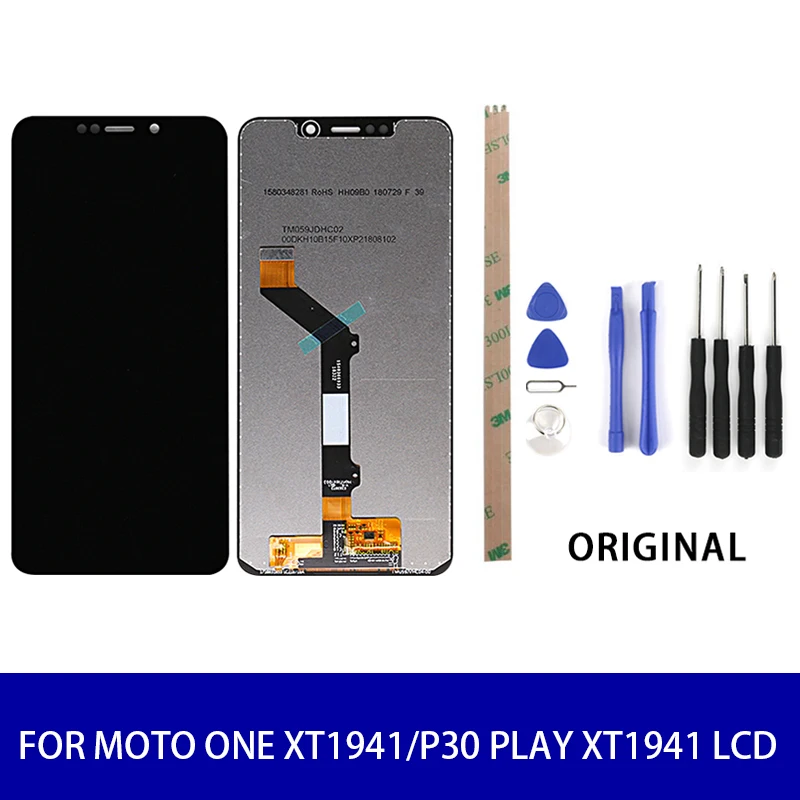 Оригинальный сенсорный ЖК дисплей для Motolora Moto One xt1944/P30 Play xt1944 сенсорная панель