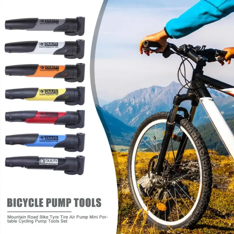 Прочный велосипедный насос инструменты портативный твердый MTB велосипед шины воздушный насос для шин насос для горного велосипеда Баскетбол Футбол