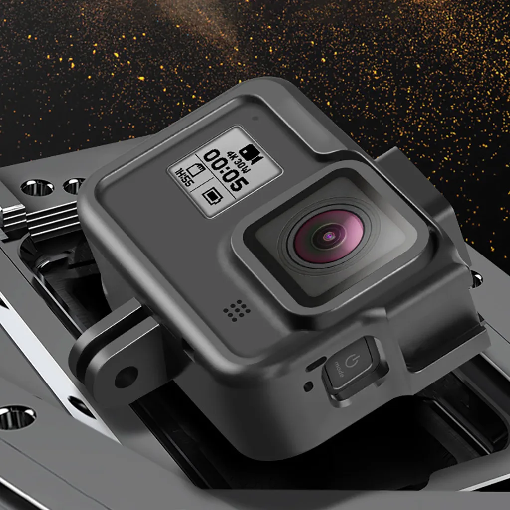 Чехол-рамка для Gopro, набор аксессуаров для Go Pro Hero 8, черный чехол для экшн-камеры, алюминиевый корпус, Прямая поставка