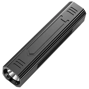 

Aluminum Alloy T6 LED Flashlight Waterproof Multifunctional Mini USB Outdoor Emergency Flashlights for Hiking Camping Fishing