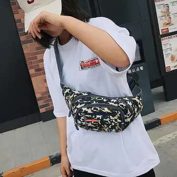

Waist Bag For Women Men Camouflage Printing Fanny Pack Outdoor Sports Chest Bag Portable Hip Belt Bags Crossbody Bags For Women