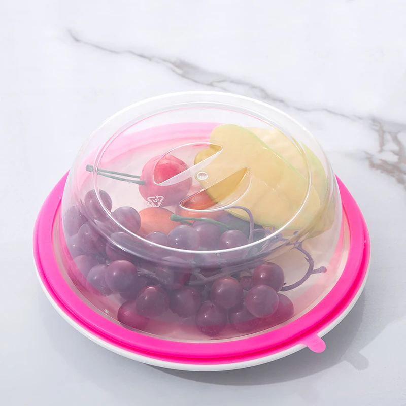 Силиконовые крышки 2шт Круглый многоразовый пищевой чехол для чаши чашки