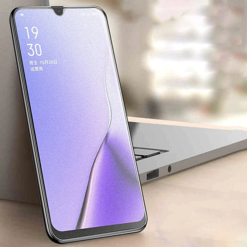 Матовое закаленное стекло для OPPO A5 A9 A31 A32 A73 2020 матовая Защита экрана A53 A93 A91 A72 A52