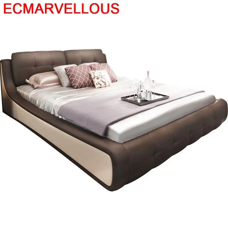 Набор для комнаты освещенный Enfant Yatak odsi Mobilya Box Meuble дом кожаный де Dormitorio Cama