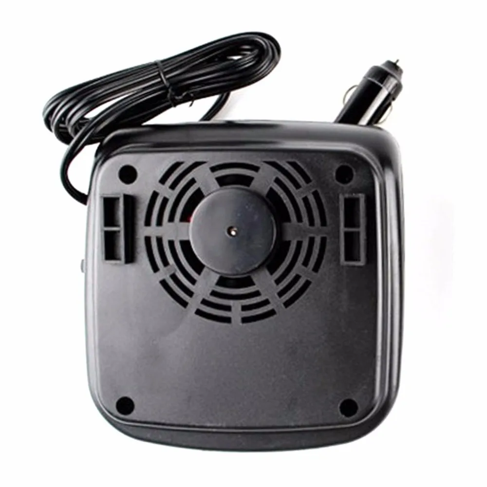 NewDC12V 150 Вт Авто Обогреватель Вентилятор черный прикуриватель питание размороженный запотевающий автомобильный обогреватель теплее охлаждающий вентилятор Простая установка