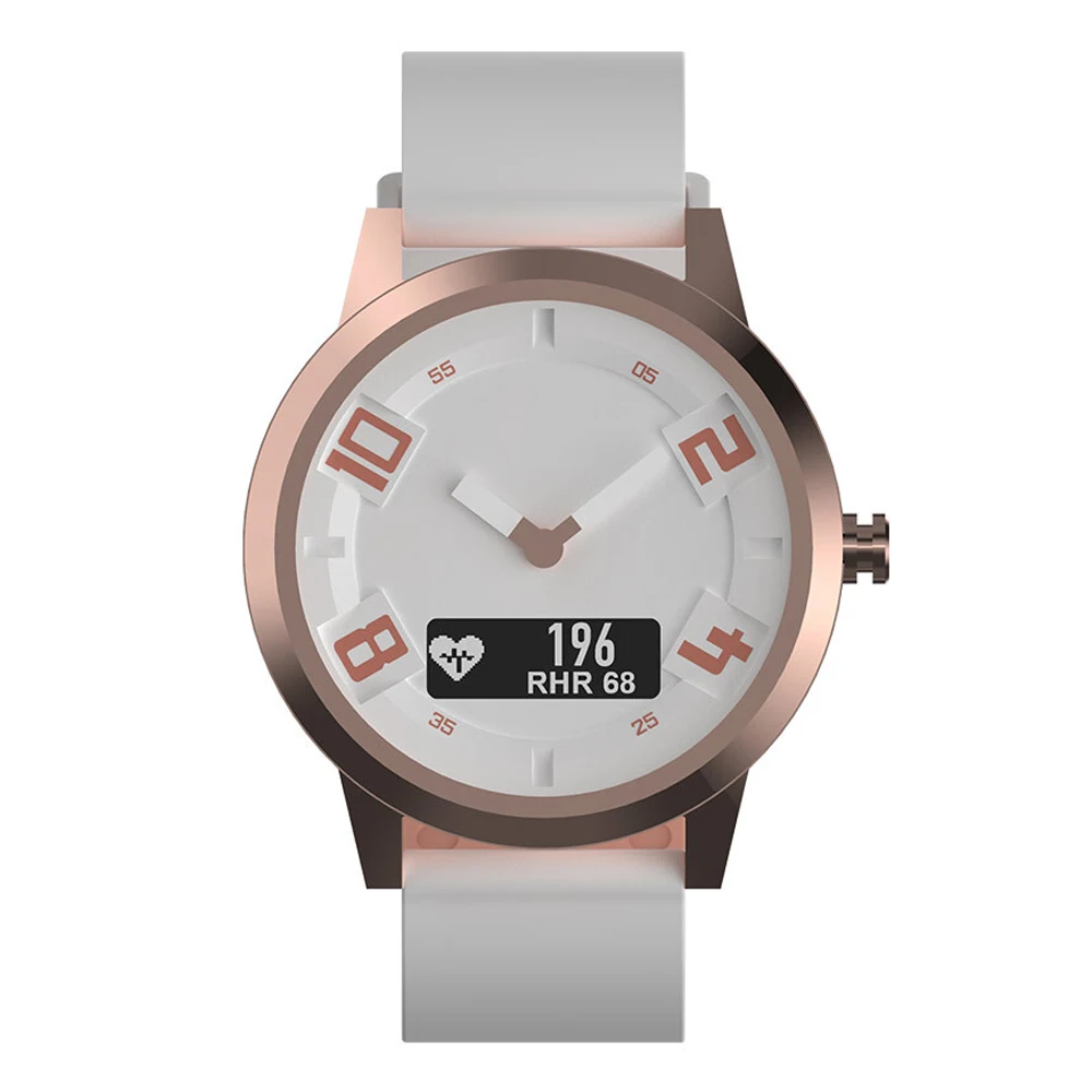 Lenovo Watch X механические смарт-часы OLED экран сапфировое стекло умные часы 45 дней в режиме ожидания 80 м водонепроницаемый монитор сердечного ритма - Цвет: White
