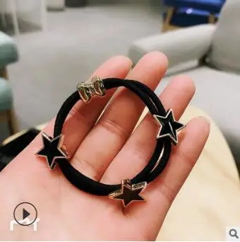 360 шт/Партия DIY мульти пентаграмма Персиковое Сердце волос высокопрочный мультфильм резинки для волос Инструменты для укладки аксессуары HA839