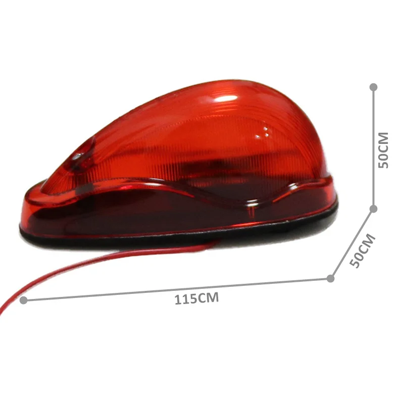 ALWAYSME 12V Fire Truck Emergency Width Side Strobe Warning Light For Fire Trucks Ambulance Wrecker
