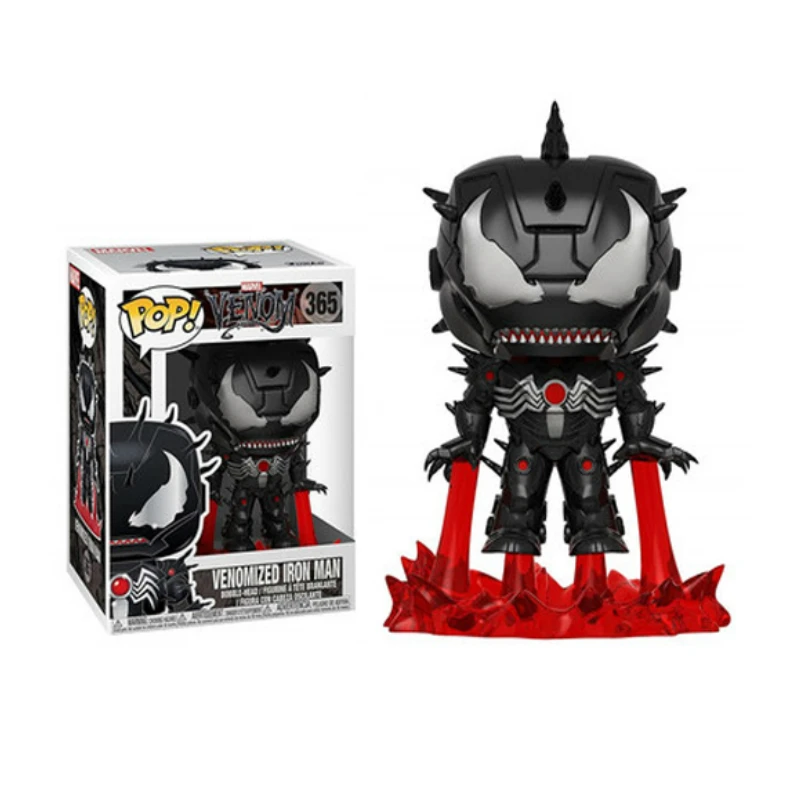 365 with box FUNKO POP чудо-яд Капитан Америка Халк Железный человек Дэдпул Черная пантера для детей на день рождения Рождественский подарок с коробкой - Цвет: 365 with box
