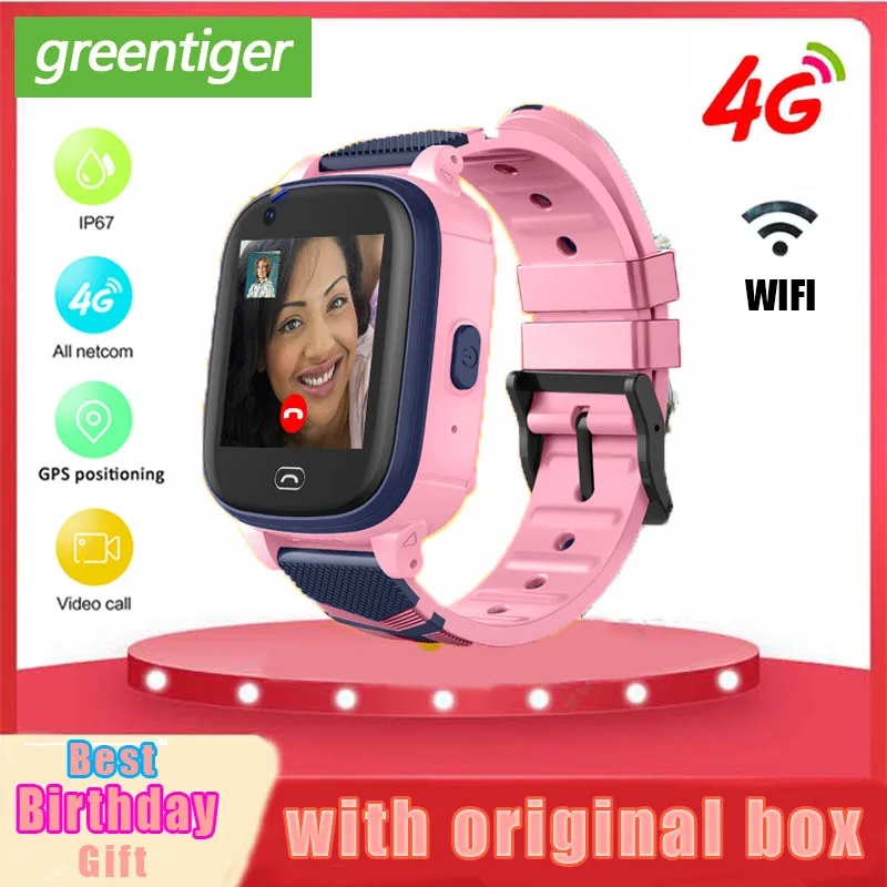 A60 4G Детские умные часы детские с Wi Fi фитнес браслет gps подключением IP67