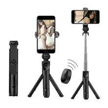 Monopod Extendable Phone Tripod Selfie-Stick Bluetooth Remote For Smartphone with 3-In-1