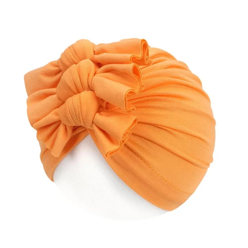 baby accessories store near me	 Lovely Solid Color Warm Baby Hat Kids Boys Girl Cotton Soft Bow Newborn Turban Baby Shower Photo Props Bonnet Caps For 0-36M child safety seat Baby Accessories