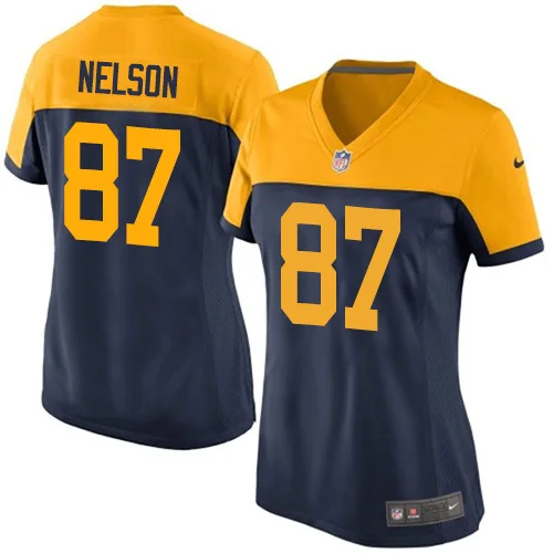 COLOR AS PHOTO SHOWN Stitiched Green Bay Brett Favre Aaron Rodgers Ha Ha Clinton-Dix Eddie Lacy Clay Matthews Bart Starr For women Jersey - Color: COLOR AS PHOTO SHOWN