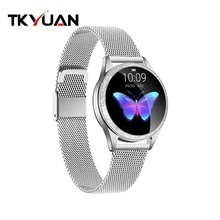 TKYUAN KW20 Смарт-часы для женщин IP68 Водонепроницаемый мониторинг сердечного ритма Bluetooth для Android IOS смарт-часы pk kw10