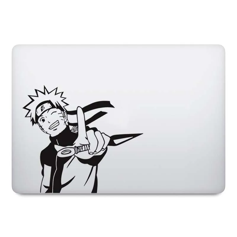Наруто нинция японского аниме наклейка для ноутбука Macbook Decal Pro 1" Air retina 11 12 13 14 15 дюймов Mac Book Mi Ноутбук кожа