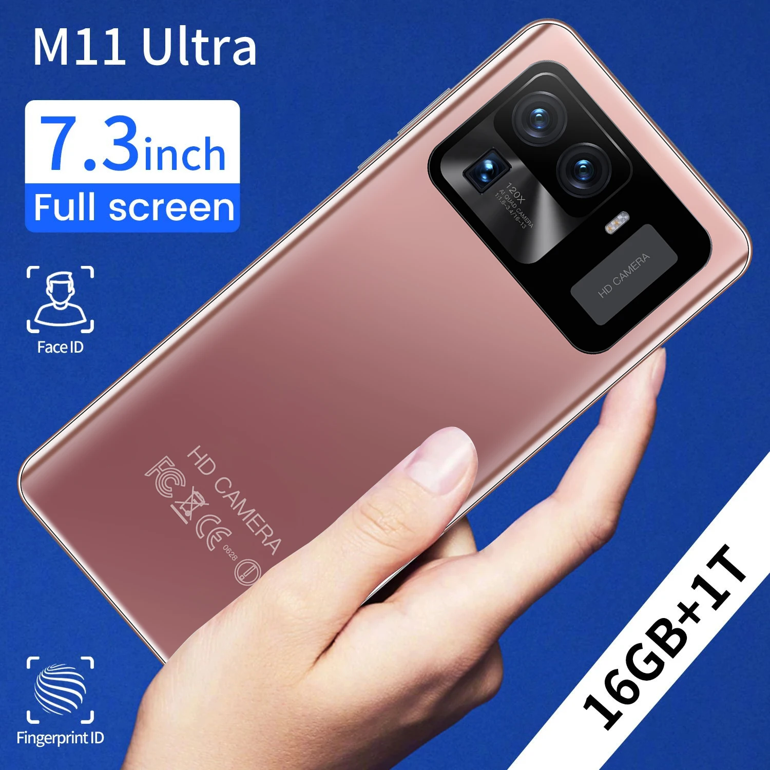 Смартфон глобальная версия M11 Ultra 7 3 дюйма 16 ГБ + 1 ТБ 6800 мАч 64 мп разблокированный