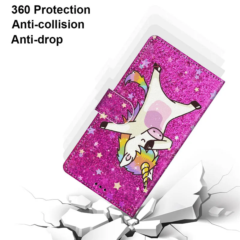 Phone Case Leather Cover Wallet Case For Samsung Galaxy A7 A6 A5 A8 A9