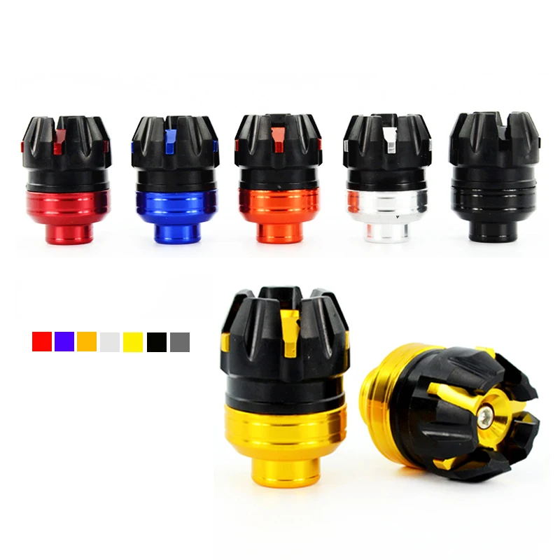 Universale Moto Scarico Telaio Slider Anti Crash Pad Per Yamaha Xj6 Protector Moto Wheel Pads Moto Protezioni Che Cadono