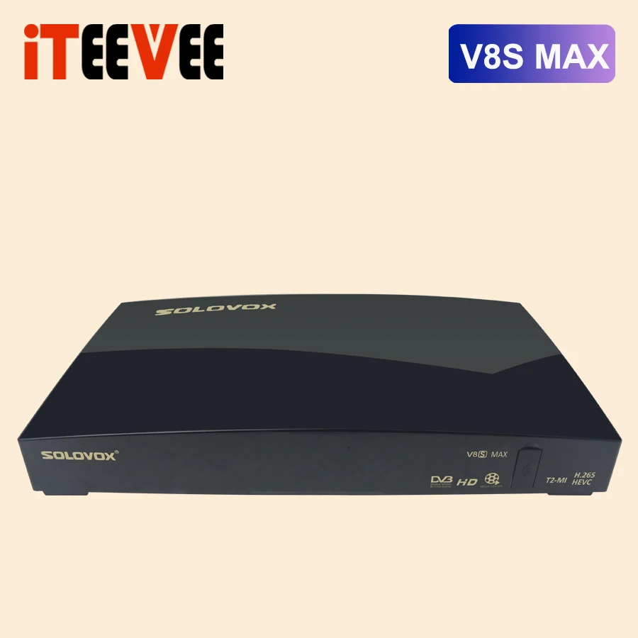3 шт. цифровой спутниковый ресивер Solovox V8S MAX выход AV HD с USB Wi Fi веб ТВ Biss ключ Youporn CCCAMD